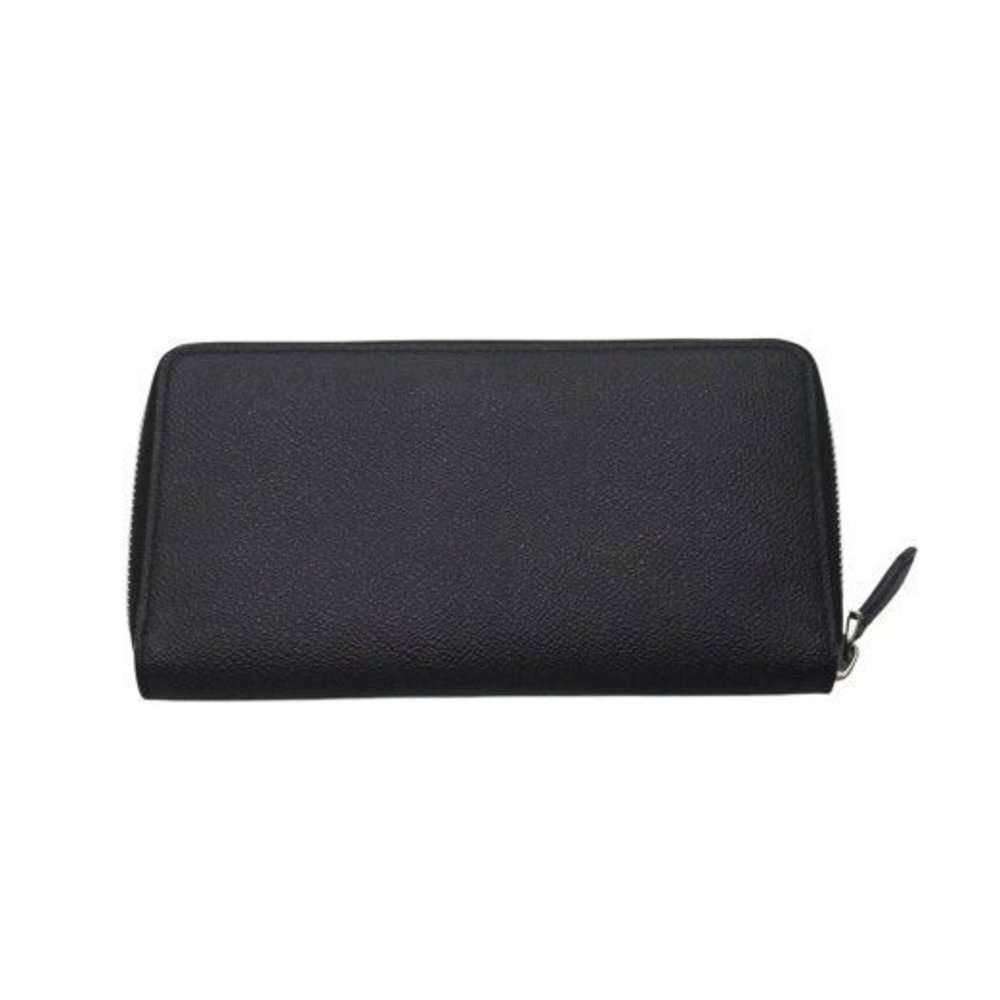 Givenchy Rottweiler Long Leather Wallet Black